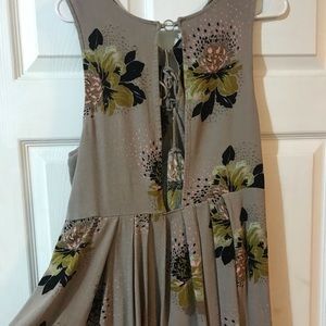 Free people open back dress